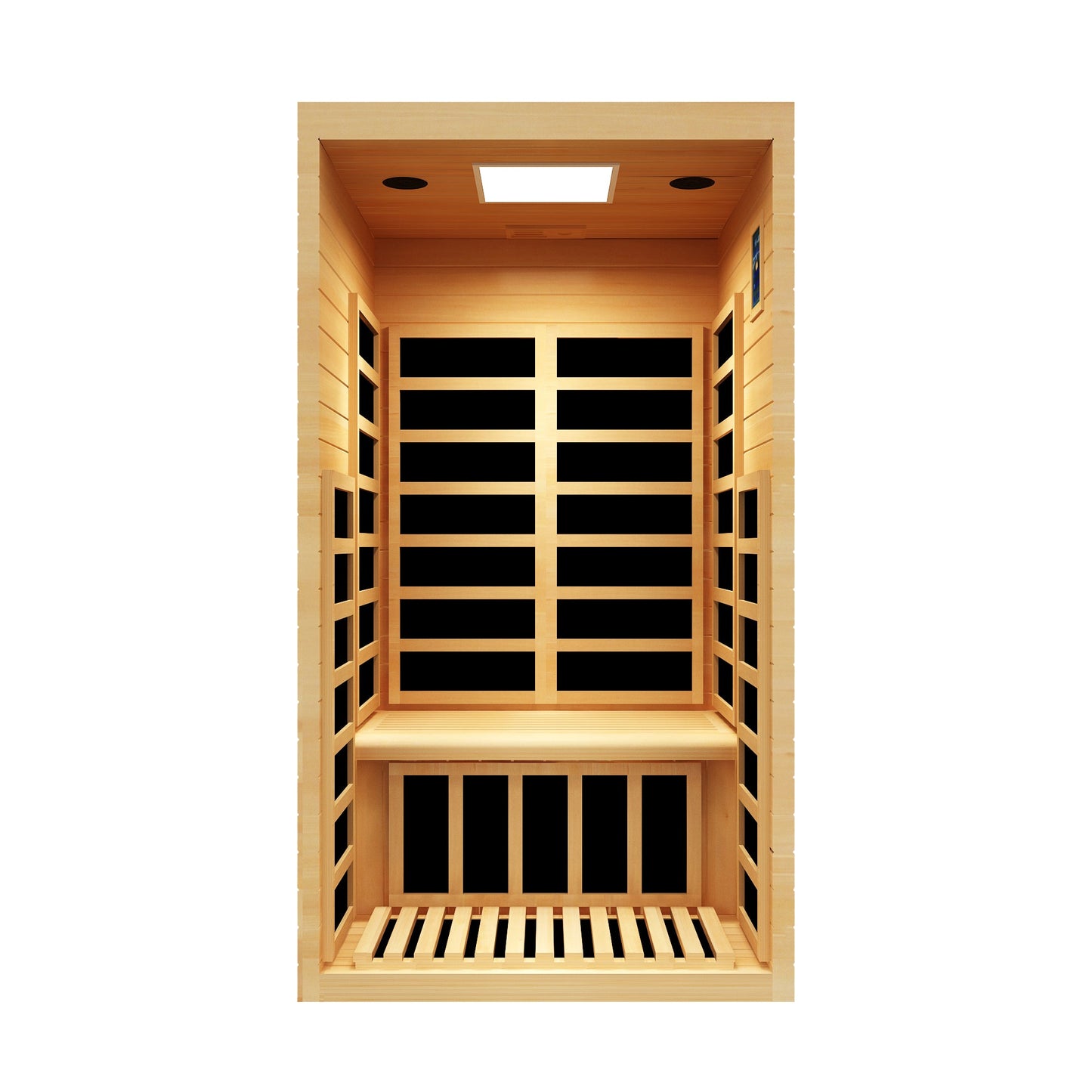Peak Saunas Olympus 1-Person FAR Infrared Sauna with Smart WiFi App Control