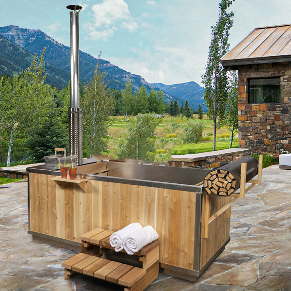 CT Starlight Wood Burning Hot Tub