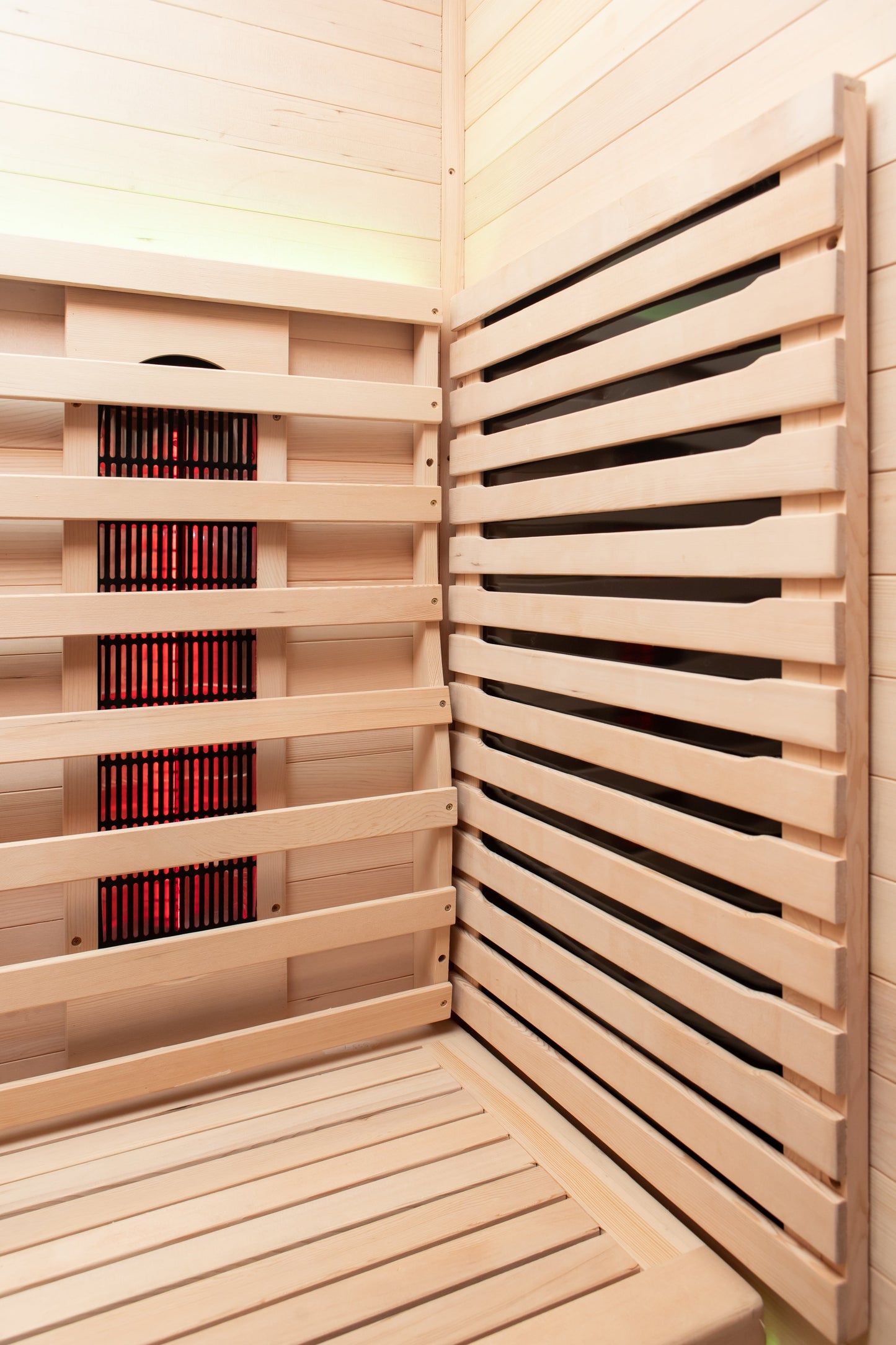 Peak Saunas Patagonia 2-Person Outdoor Full Spectrum Infrared Sauna with Built-In XL Medical-Grade Red Light Therapy and Smart WiFi App Control