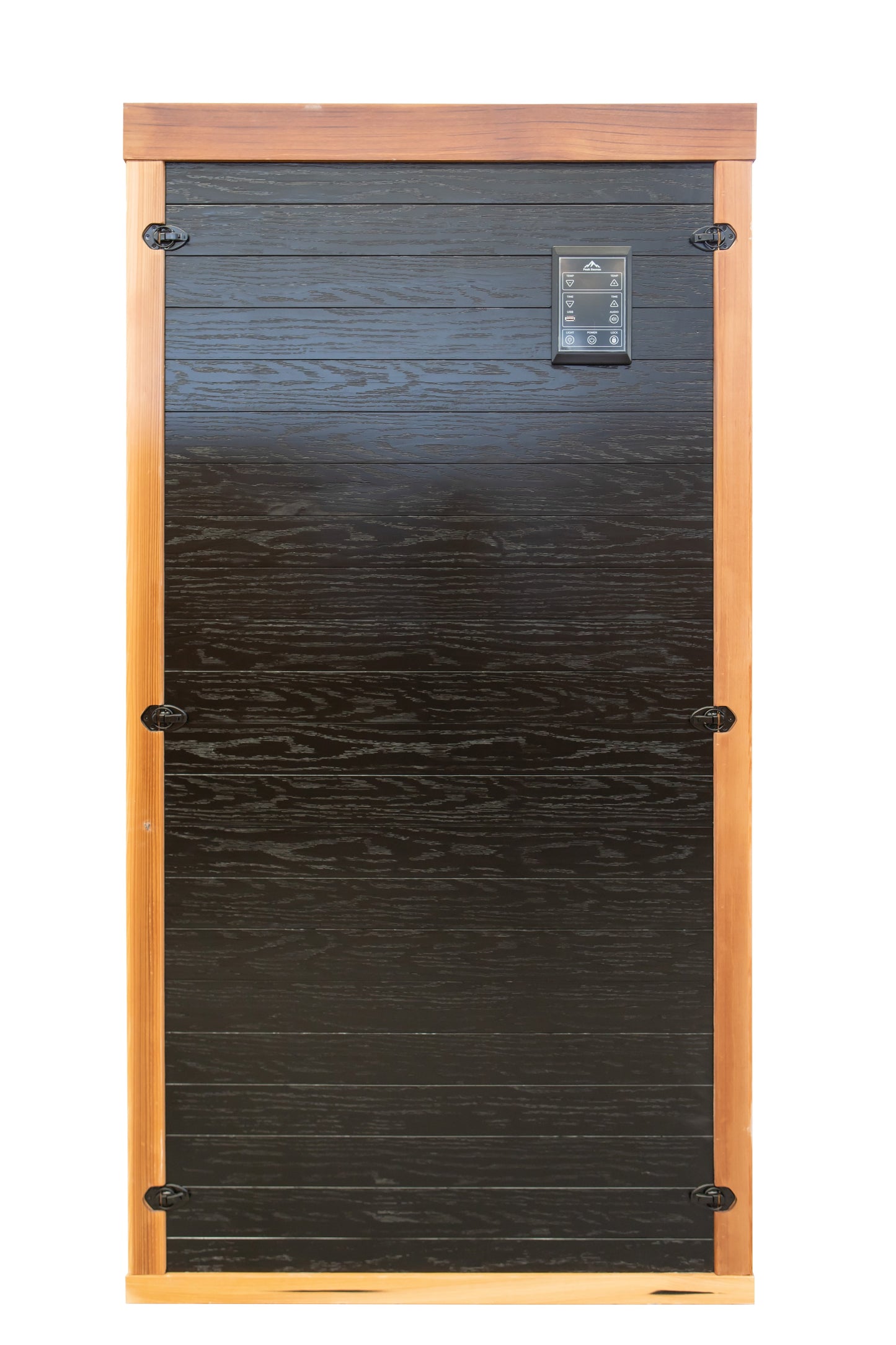 Peak Saunas Rainier 1-Person Full Spectrum Infrared Sauna with Built-In XL Medical-Grade Red Light Therapy & Smart WiFi App Control