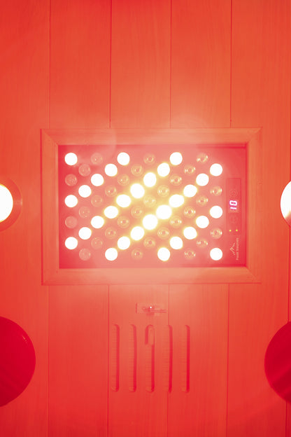 Peak Saunas Aspen 1-Person FAR Infrared Sauna with Smart WiFi App Control