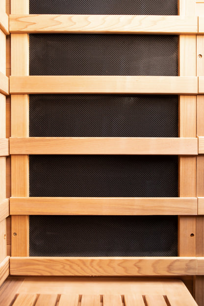 Peak Saunas Aspen 1-Person FAR Infrared Sauna with Smart WiFi App Control