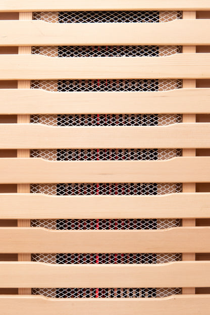 Peak Saunas Denali Luxury 3-Person Full Spectrum Infrared Sauna with Built-In XL Medical-Grade Red Light Therapy & Smart WiFi App Control