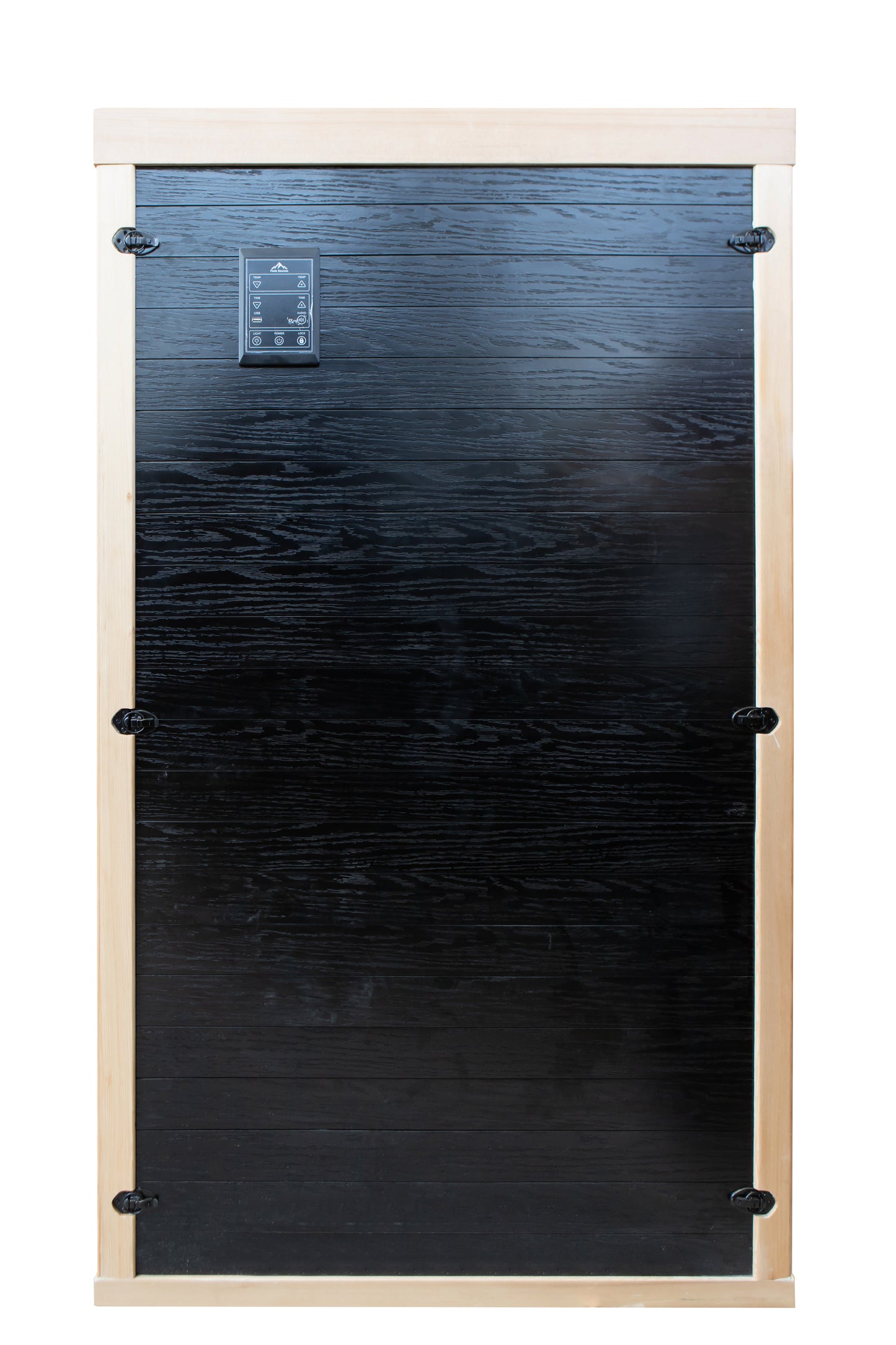 Peak Saunas Denali Luxury 3-Person Full Spectrum Infrared Sauna with Built-In XL Medical-Grade Red Light Therapy & Smart WiFi App Control