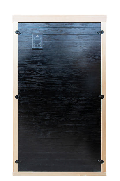 Peak Saunas Denali Luxury 3-Person Full Spectrum Infrared Sauna with Built-In XL Medical-Grade Red Light Therapy & Smart WiFi App Control