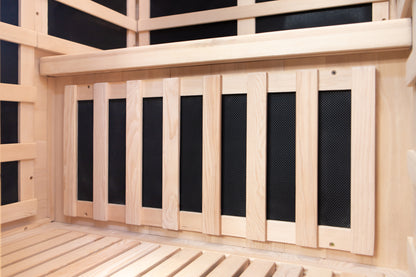 Peak Saunas Olympus 1-Person FAR Infrared Sauna with Smart WiFi App Control