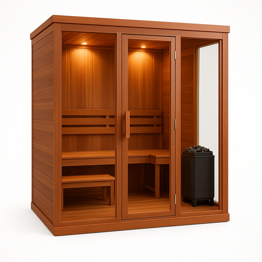 Aspen 4-Person Cedar Sauna